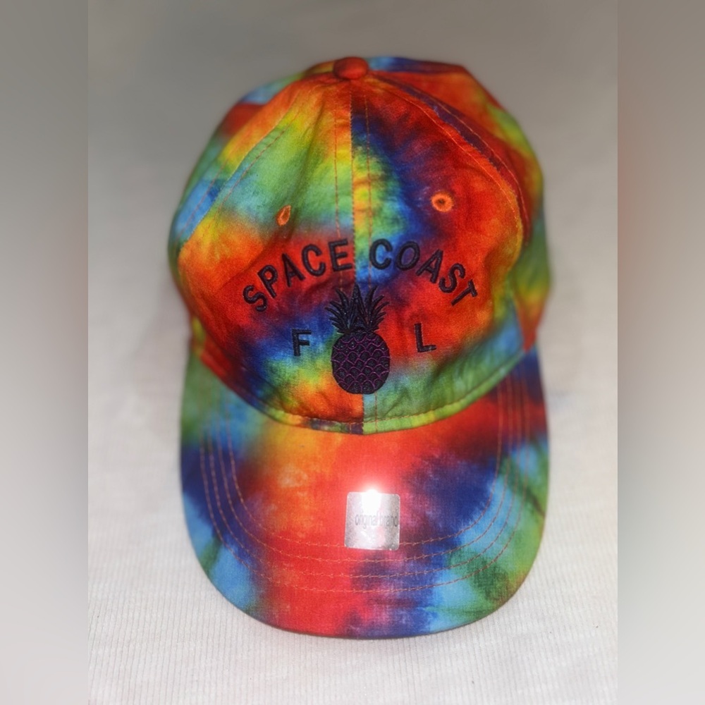 Space Coast TyeDye Strapback Hat